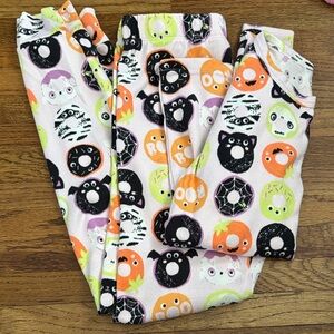 Cat & Jack girls Halloween donut super soft long sleeve pajamas